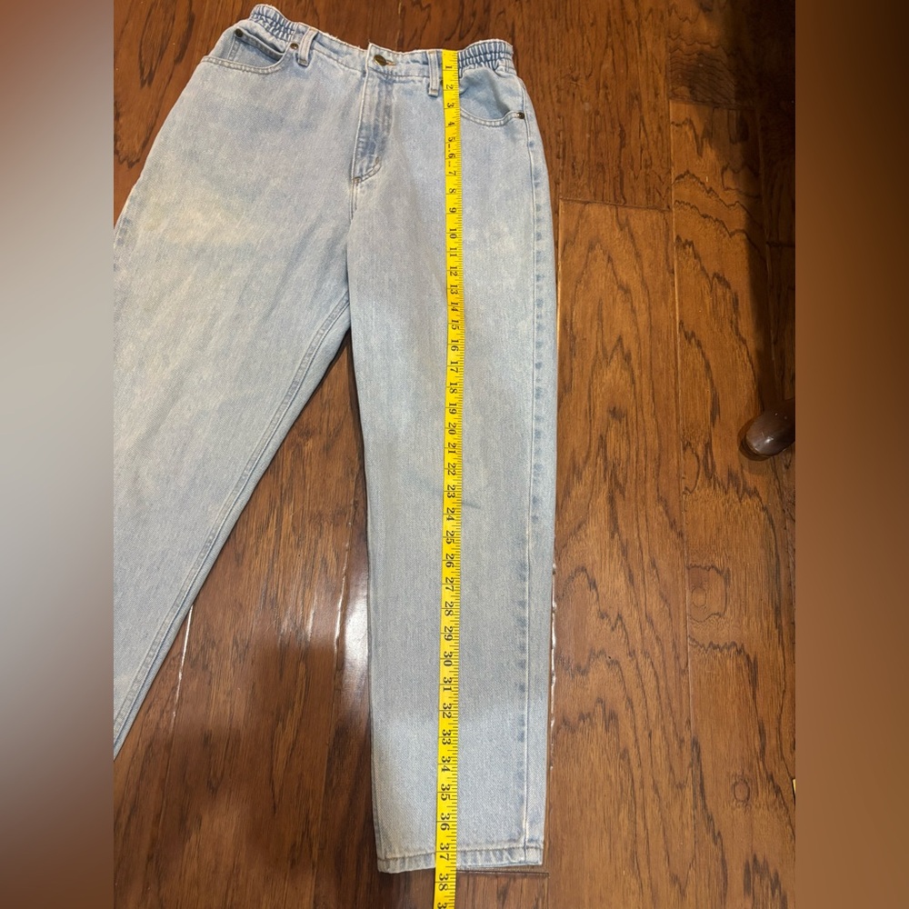 Vintage L.L.Bean Original Fit Relaxed Jeans – Light Wash – 10 Petite - Picture 7 of 13